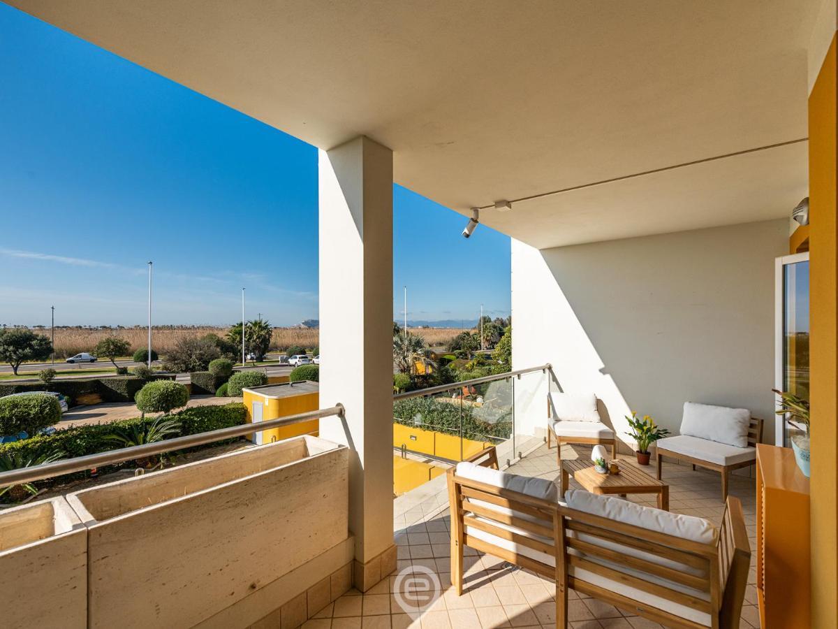 Poetto Panoramic Apartment Su Forti Ngoại thất bức ảnh