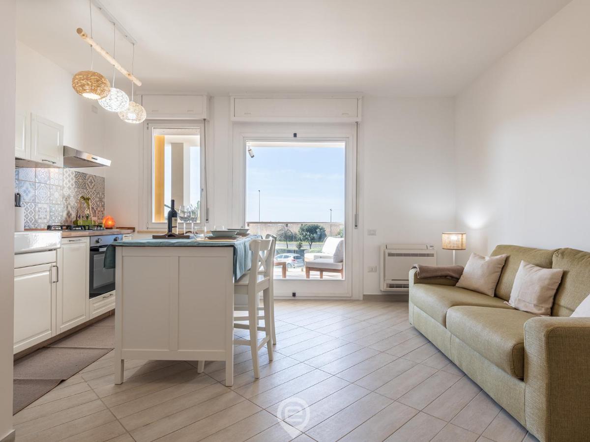 Poetto Panoramic Apartment Su Forti Ngoại thất bức ảnh