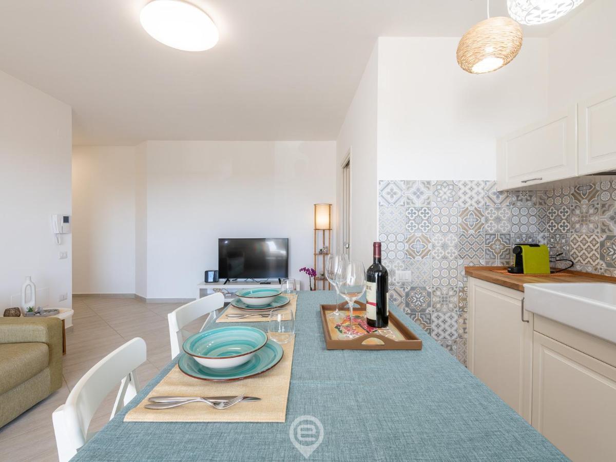 Poetto Panoramic Apartment Su Forti Ngoại thất bức ảnh